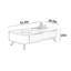 Table basse à quatre pieds avec rangement-98347090