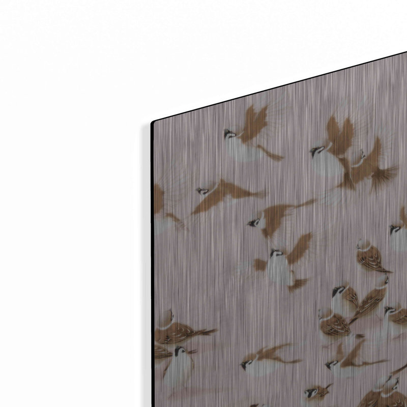 "Sparrow" par Zige Tanabe, H 12 po x l 12 po