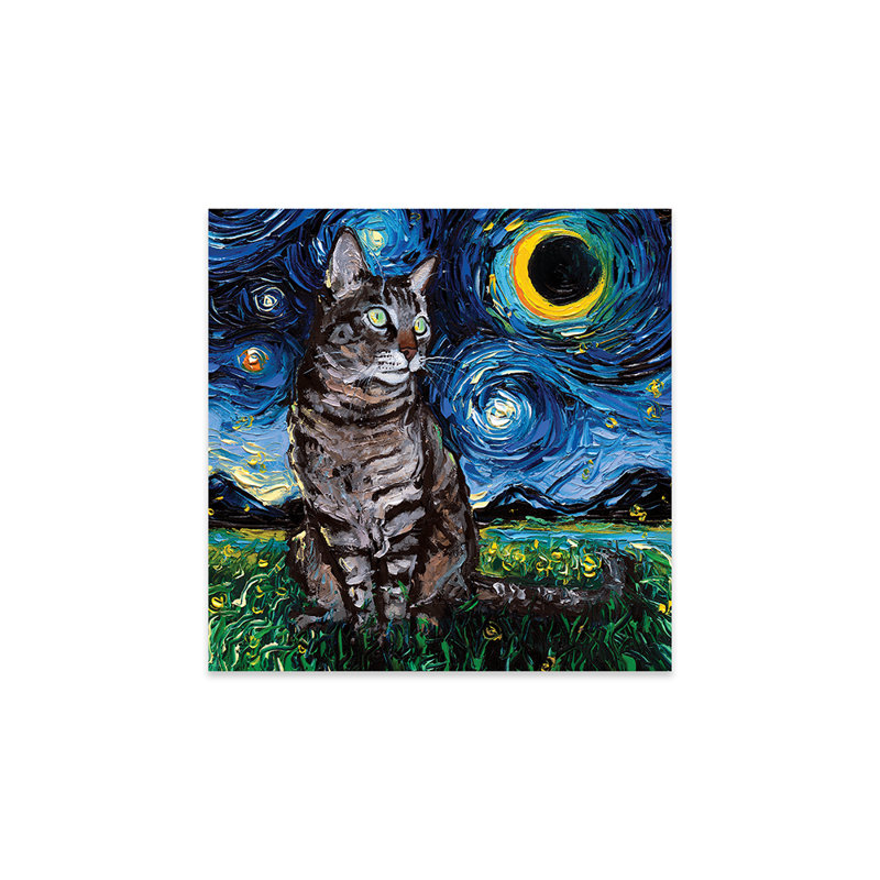 " Tabby Night " by Aja Trier