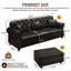 Canapé Chesterfield 82,6 po Mid-Century-2140773181