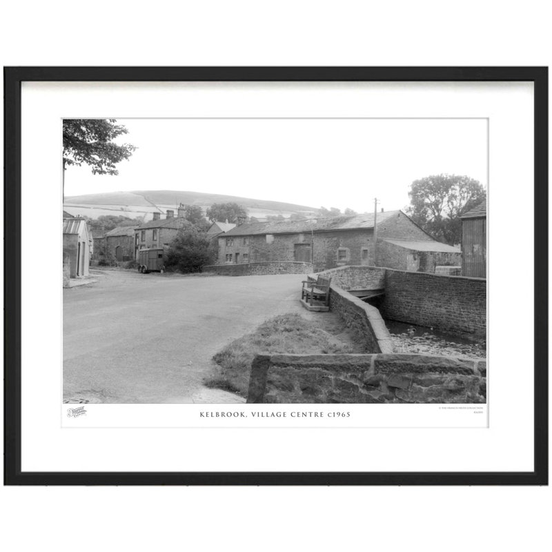 Kelbrook, Village Centre C1965 - Single Picture Frame Print, 40cm H x 50cm W x 2.3cm D