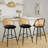 Augustinus Swivel Upholstered Counter & Bar Stool-831697749-831697745-831697711