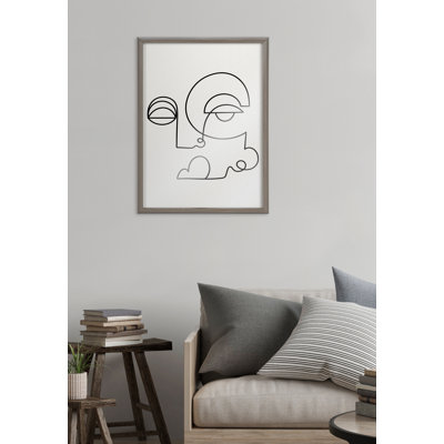 Inner Battle by Shatha Al Dafai Framed Glass Wall Art