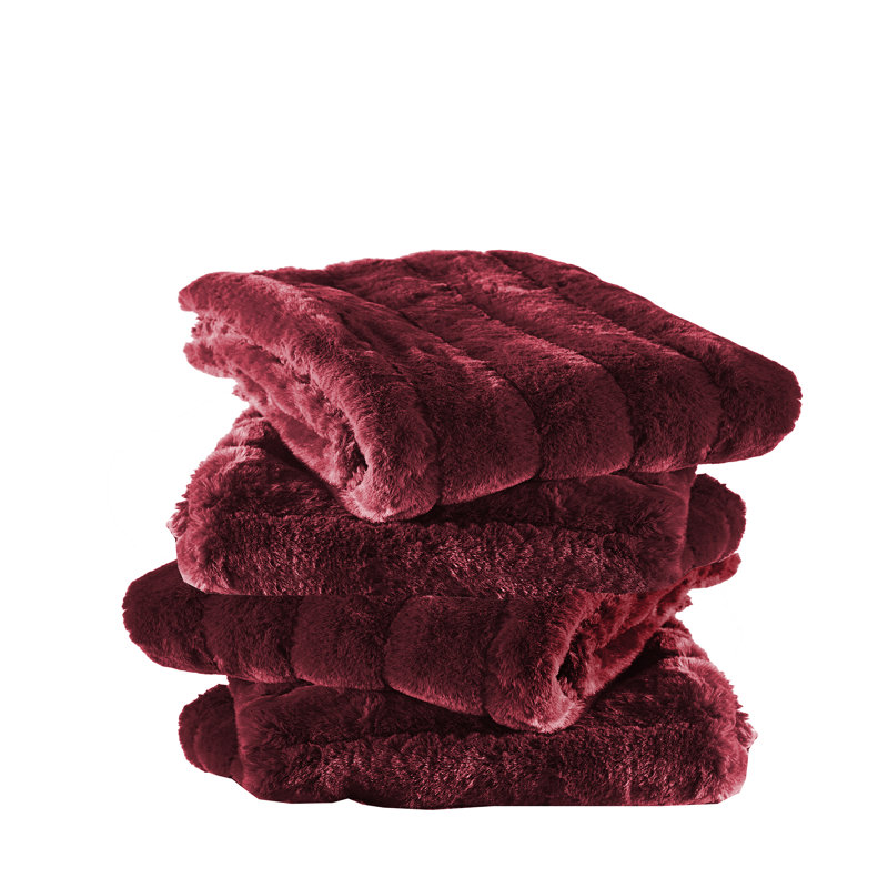 Housse de coussin Super Mink, Mauve