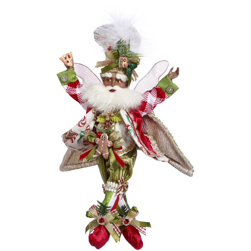 African American Cookie For Santa Fairy, Small- 11 Inches