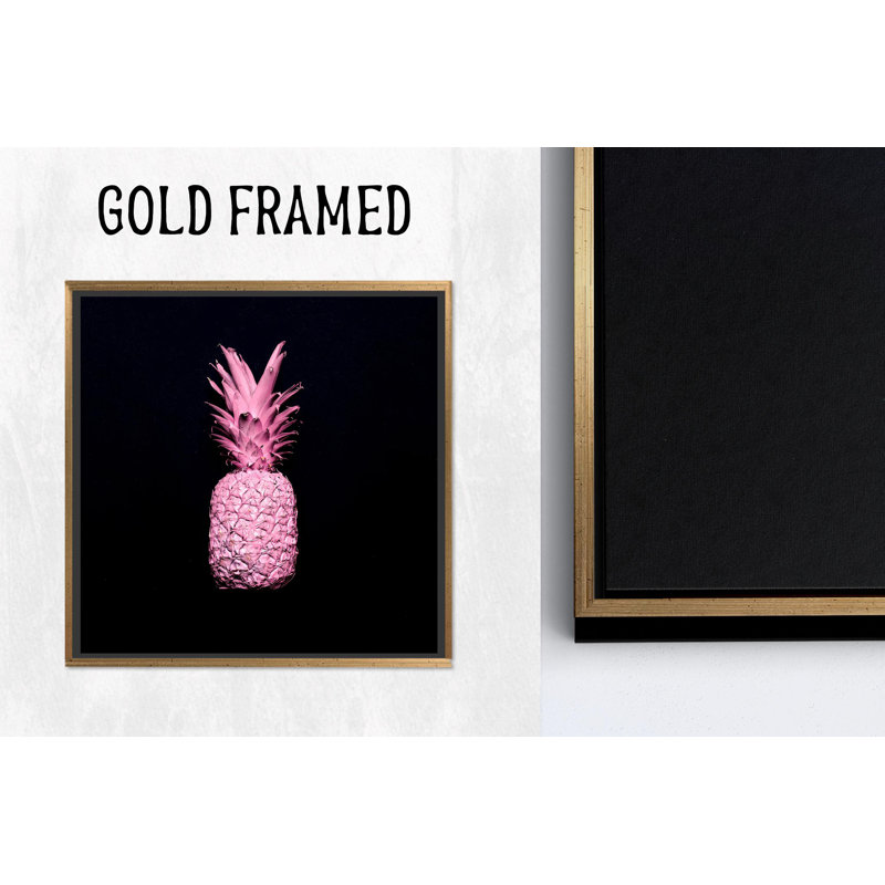 Élégante reproduction sur toile noire: art abstrait moderne pour la décoration intérieure, toiles encadrées dorées 1P