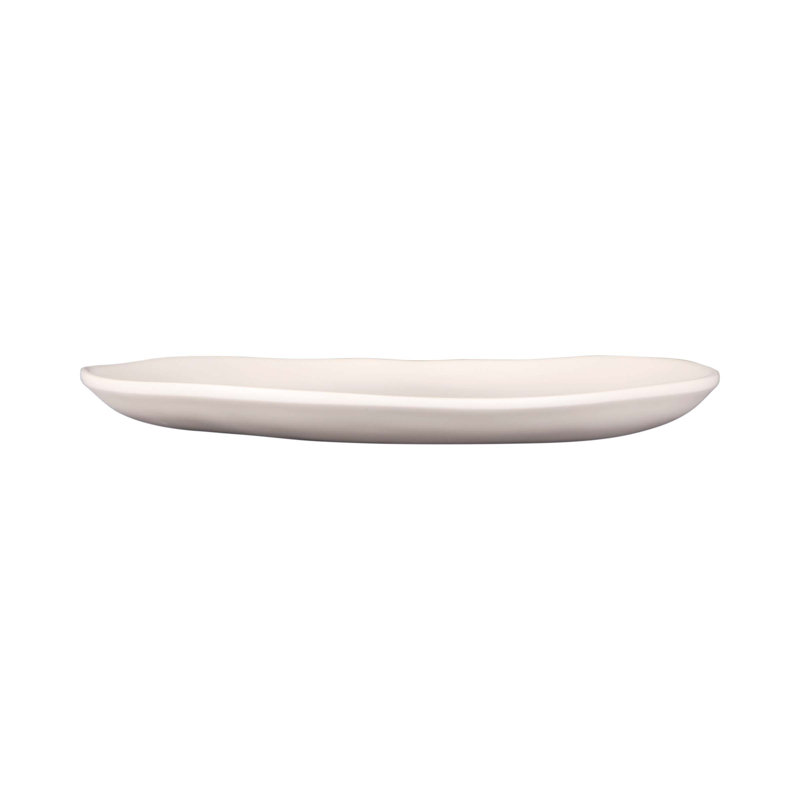 Morocco 8" Melamine Appetizer Plate, Vanilla