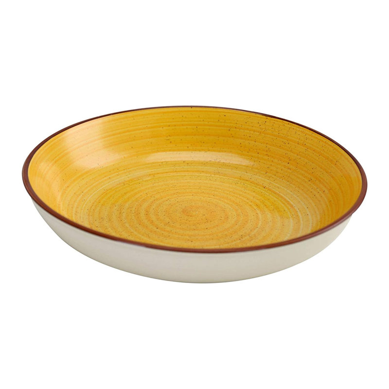 Ensemble de 4 assiettes à salade en grès de couleur Latitude Run®