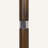 8 Hooks Freestanding Coat Rack with Solid Rubberwood and Stainless Steel Marble-Inset Base