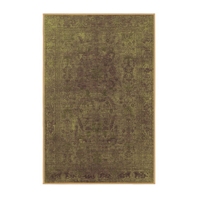 Tapis jaunes modernes Mid-Century 2671