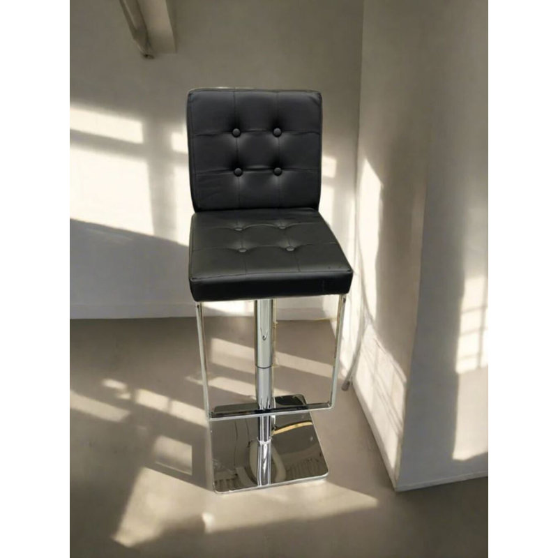 Queens Pu Leather Adjustable Stool
