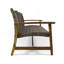 Siège en bois et osier 3 Hampton-374402691