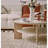Household cream style solid wood coffee table-103109360