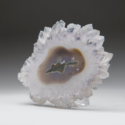 Quartz Stalactite Slice d'Uranda (271,8 grammes)