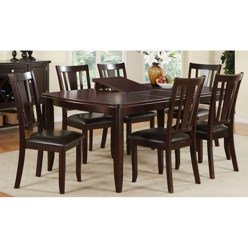 Faux Leather Upholstered Side Chair