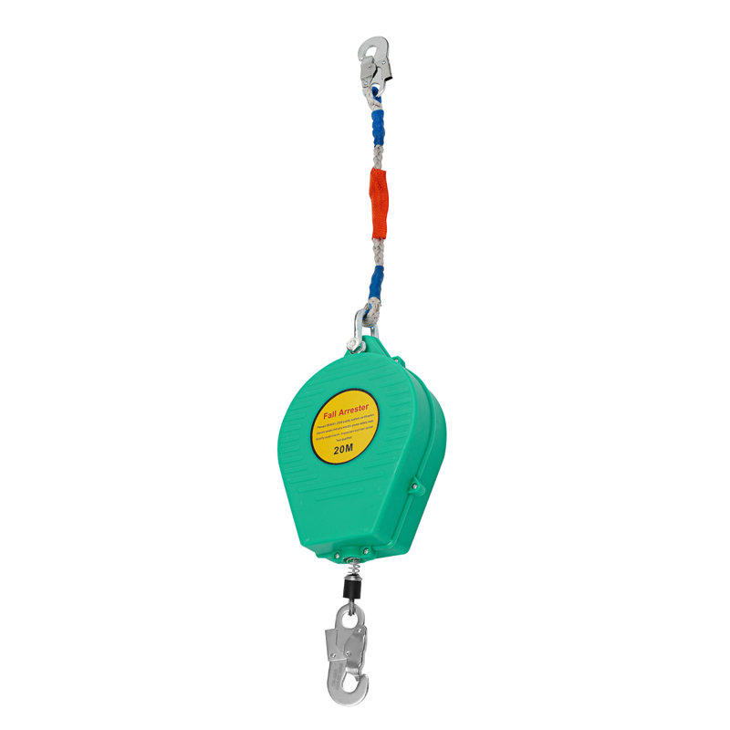 Antichute auto-rétractable, H 3 po x l 12,2 po x P 8,27 po, Vert