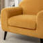 Chaise d'appoint rembourrée avec accoudoirs ronds Deivi-1632049337