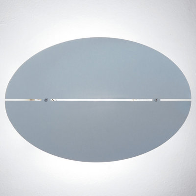 Oval 1-Light Flush Mount
