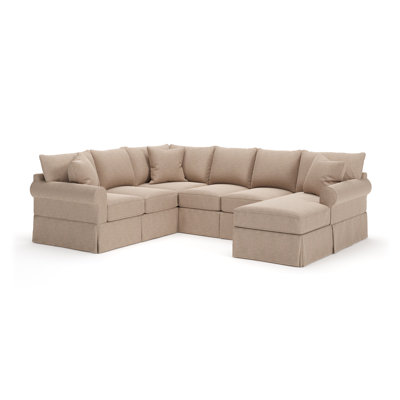 Amari Slipcovered U-Sectional