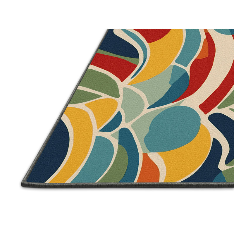 Perky Line Rug, Rectangle 8' x 10'