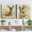 Fauve au printemps - Ensemble de 2 peintures-1446988046-1446988050