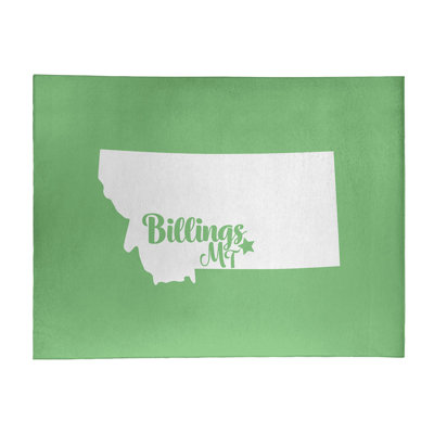 Tapis vert en poly-chenille montanas billings