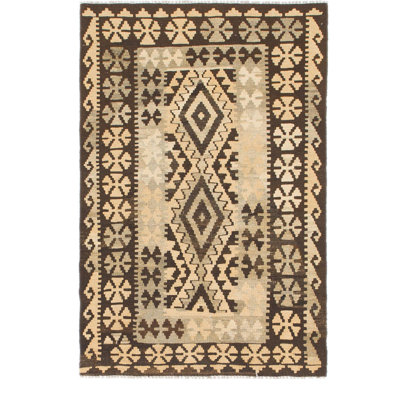 Lorain One-of-a-Kind 3'4" X 5' New Age Wool Area Rug in