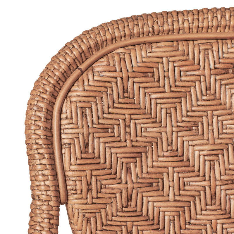 Portofino Arm Chair, Brown, Brown
