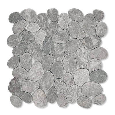 Natural Stone Pebbles Mosaic Wall & Floor Tile