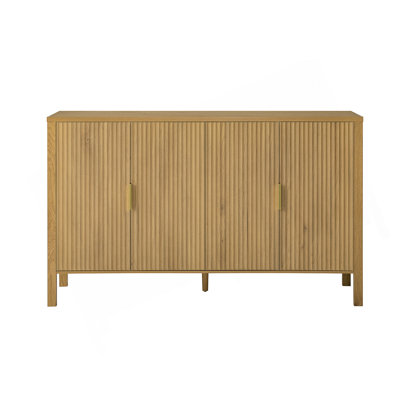 Buffet de 57 po de largeur avec tablettes réglables