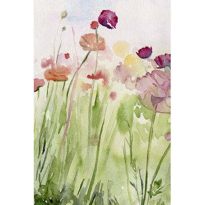 Among the Wildflowers I by Jennifer Paxton Parker - Painting