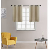Durvish Polyester Room Darkening Curtain Pair