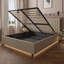 XR Living Maisie Fabric Ottoman Bed with LED Lighting-108896913-108896914