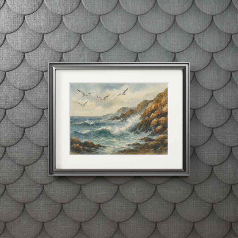 Clinger Single Picture Frame Print, 27.94 cm H x 35.56 cm W