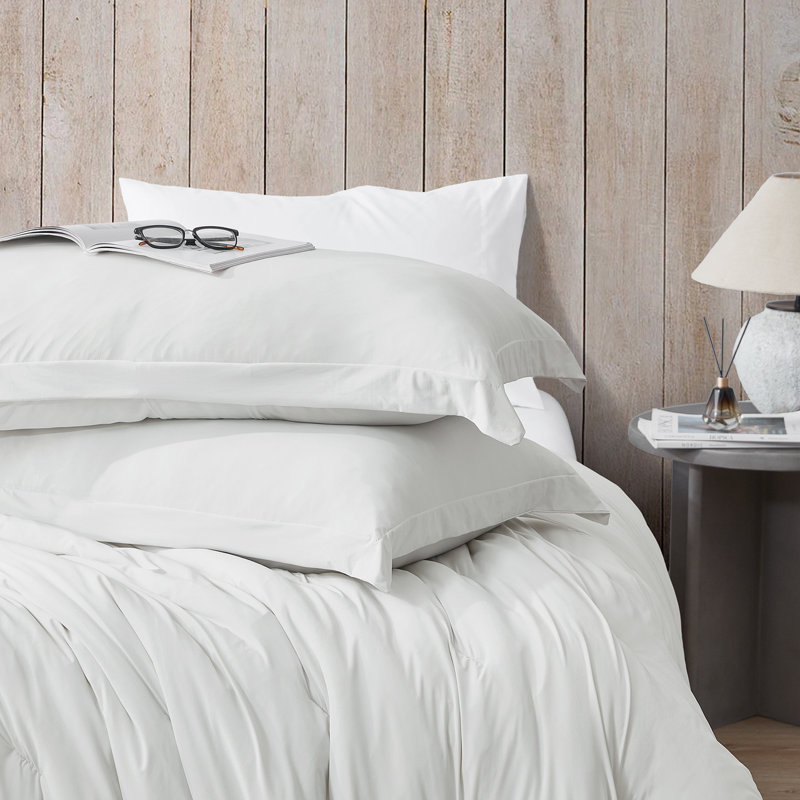 Cooling - Coma Inducer庐 Oversized Comforter Set - Frosty Taupe, Gray, Queen Comforter + 2 Standard Shams 