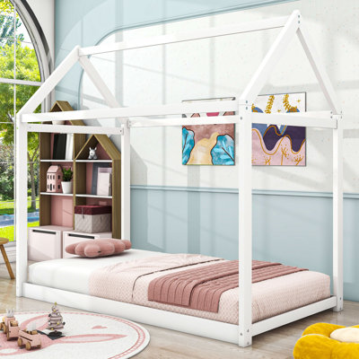 Lit simple en bois Coyer