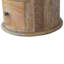 Solid Wood Round Accent Chest
