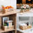 Set of 6 Rustic Wooden Crates, Stackable Nesting Storage Boxes with Handles for Display and Organization-129205170