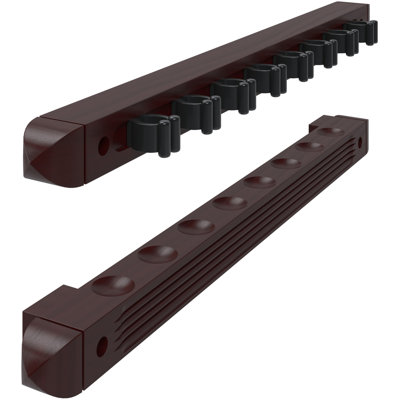 Mahogany 8-cue Viper Wall Rack