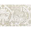 Hand Knotted Area Rug in Beige/White-305782769
