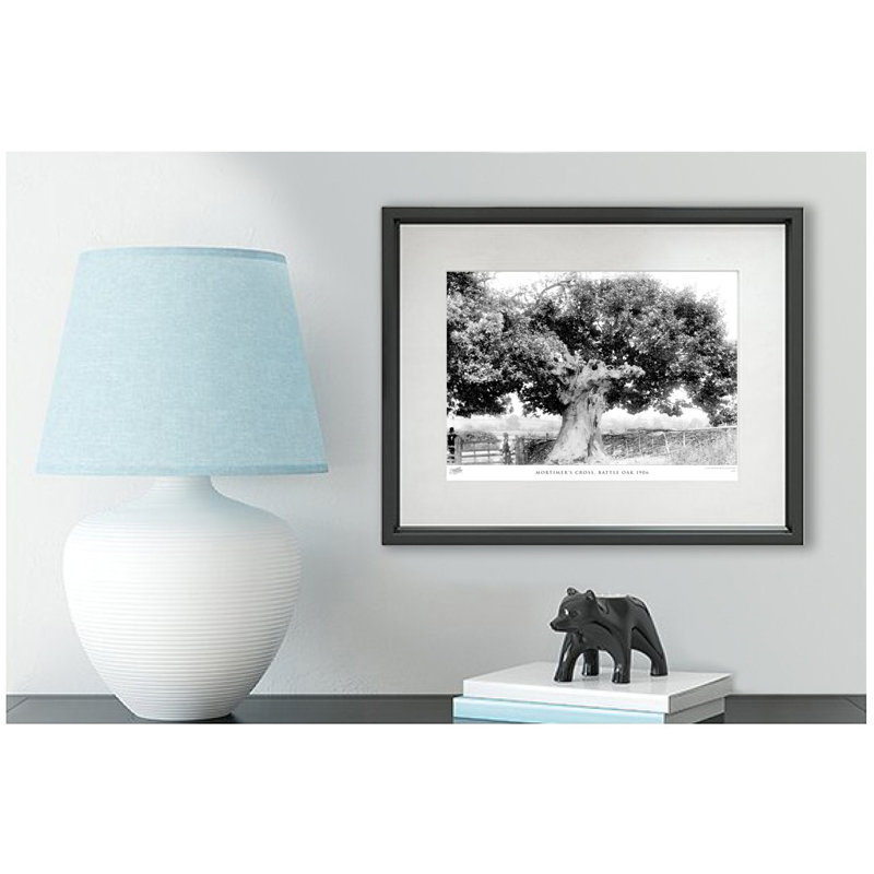 Mortimer's Cross, Battle Oak 1906 1 Piece Single Picture Frame Wall Art, 45cm H x 60cm W x 2.3cm D