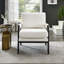 Fauteuil rembourré Chenille