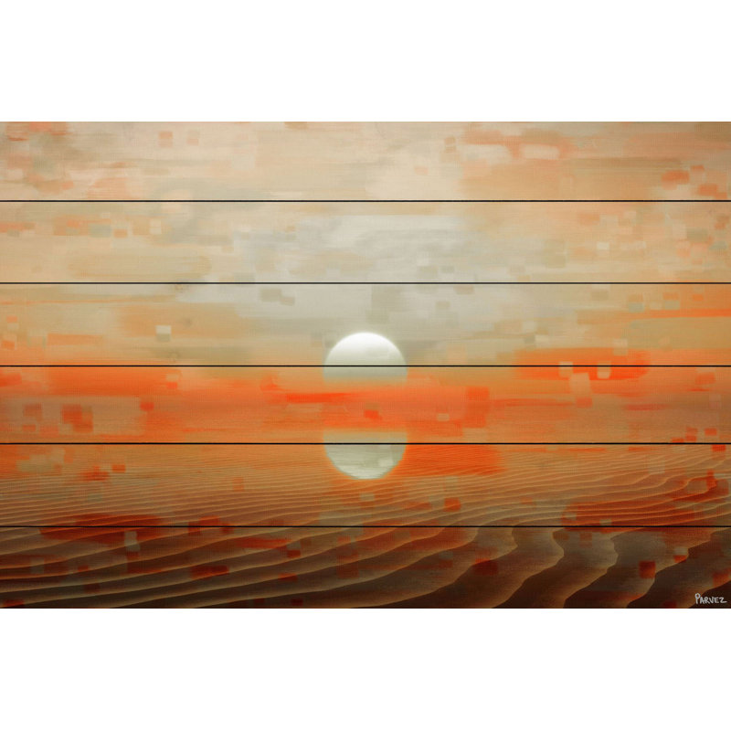 Reproduction d’art sur bois blanc "smara" par parvez taj,