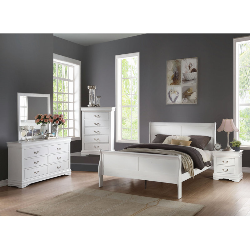 Louis Philippe E. Bed, White