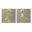 "Classic Blooms On Green" par Liz Jardine, 2 pièces sur toile-140547280