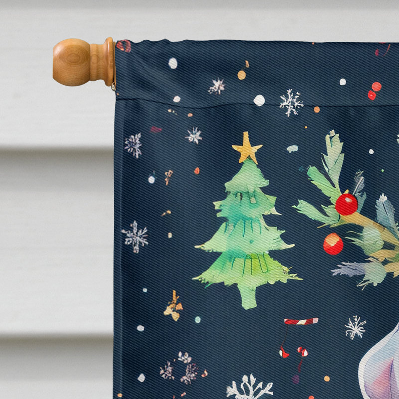 Drapeau de jardin en polyester à 2 faces, H 40 po x l 28 po