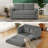 Maxxwell Solid Wood 56.69'' Reception Sofa