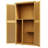 Outsunny 5' X 3' Wooden Outdoor Storage Cabinet