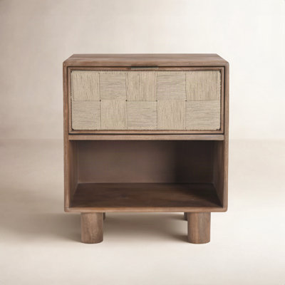 2-Shelf Mango Nightstand