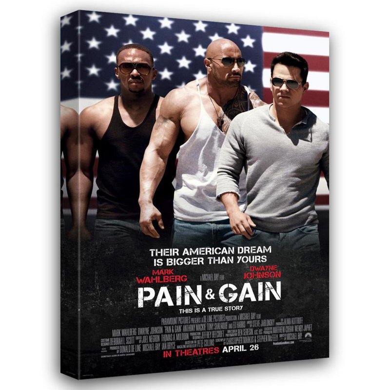 Pain & Gain, 24" H x 16" W